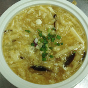 Fish Maw with Crab Meat Thick Soup (蟹肉鱼鳔羹)