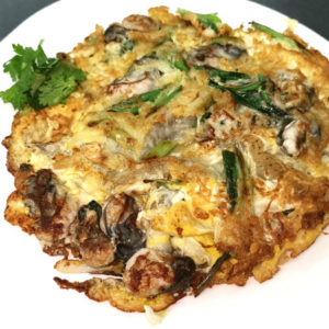 Oyster Omelette (鲜蚝煎蛋)